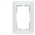 DELTA miro Frame 2-fold Authentic material white glass