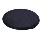 PBLF-D крышка для утопленной кнопки без подсветки - черная