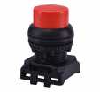 PBP-R projecting push actuator  red