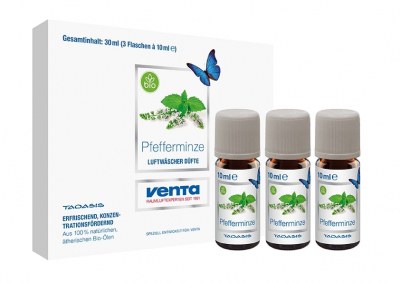 VENTA Organic peppermint fragrance 3x10ml