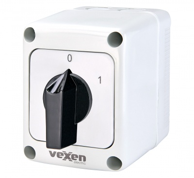 PNRS1610 cam switch 0-1 3P 16A IP65