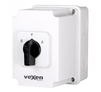 PNRS1612 paketslēdzis 0-Y-D 3P 16A IP65