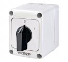 PNRS1690 поворотный кулачковый выключатель в корпусе 0-1 1P 16A IP65