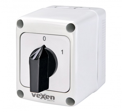 PNRS1690 cam switch 0-1 1P 16A IP65