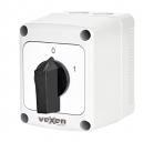 PNRS2510 cam switch 0-1 3P 25A IP65