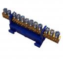 Neutral terminal N12. 12-pol.bl