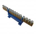 Neutral terminal N15 15-pol. bl