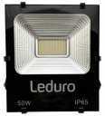 LED Prožektors Leduro PRO 50W 6000lm 4500K 100` IP65 Ra>80(24x210x60)