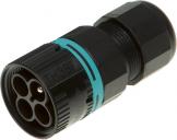 Techno IP68 Minikonektors - spraudnis  3x4 mm
