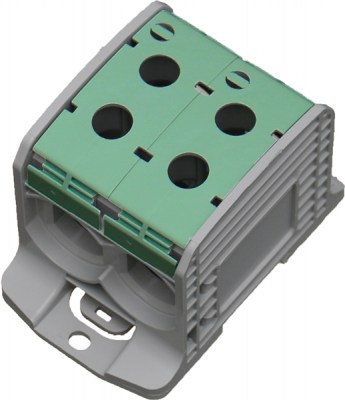 RKA 185 1/4 PE 1 pola spēka spaiļu bloks AL/Cu vadītājiem