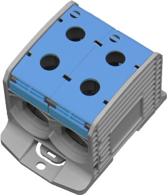 RKA 300 1/4 N 1 pola spēka spaiļu bloks AL/Cu vadītājiem