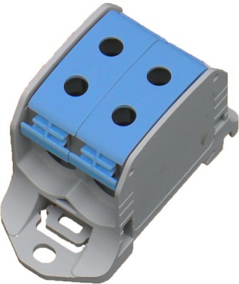 RKA 50 1/4 N 1 pola spēka spaiļu bloks AL/Cu vadītājiem