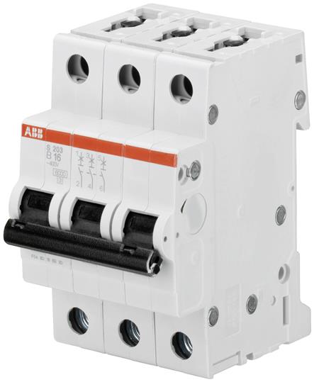 ABB Automats S200 3p D63