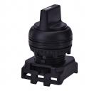 SA2N45-D divstāvokļu pagriežams pārslēdzis, ar fiksāciju 0-1, melns