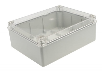 S-BOX Nozarkārba virsapmetuma IP65 240x190x90mm caurspīdīgs vāks