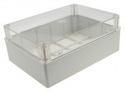 S-BOX Nozarkārba virsapmetuma IP65 300x220x120mm caurspīdīgs vāks