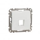 Sedna Design & Elements. Center Plate adaptor for Keystones. white