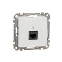 DATA Outlet CAT 6A UTP. Sedna Design & Elements. RJ45. White