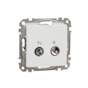 TV/R Connector 7db. Sedna. White
