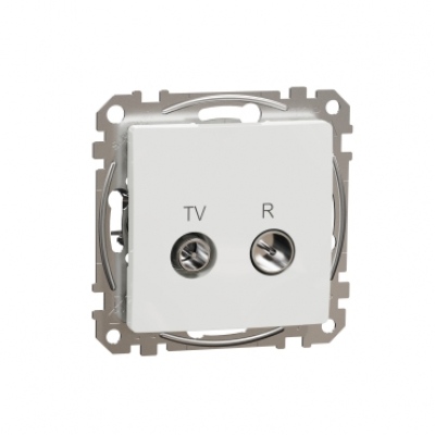 TV/R Connector 7db. Sedna. White
