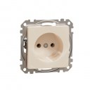 Sedna Design & Elements. SSO Without earth Screwless. beige