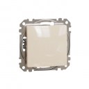 Sedna Design & Elements. 1-way Push-Button 10A. professional. beige