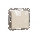 Sedna Design & Elements. 2-way switch 16AX. beige