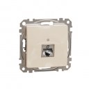 DATA Outlet CAT 6 STP. Sedna Design & Elements. RJ45. Beige