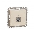 DATA Outlet CAT 6A STP. Sedna Design & Elements. RJ45. Beige