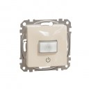 Motion sensor. Sedna Design & Elements. 160°. 10A. Beige