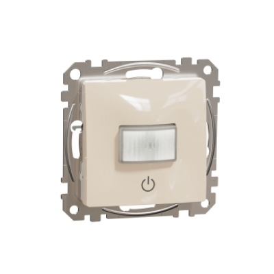 Motion sensor. Sedna Design & Elements. 160°. 10A. Beige