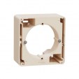 Sedna Design & Elements. Surface Mounting box. 1 gang. beige