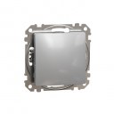 Sedna Design & Elements. 1-way Push-Button 10A. professional. aluminium