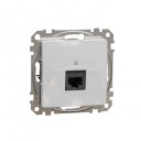 DATA Outlet CAT 5E UTP. Sedna Design & Elements. RJ45. Aluminium