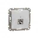 DATA Outlet CAT 5E STP. Sedna Design & Elements. RJ45. Aluminium