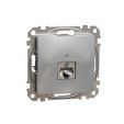 DATA Outlet CAT 6 STP. Sedna Design & Elements. RJ45. Aluminium
