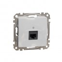 DATA Outlet CAT 6A UTP. Sedna Design & Elements. RJ45. Aluminium