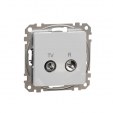 TV/R connector 7db. Sedna. Aluminium