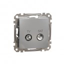 TV/SAT connector 7db. Sedna. Aluminium