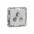 TV/R/SAT connector 7db. Sedna. Aluminium