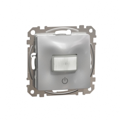 Motion sensor. Sedna Design & Elements. 160°. 10A. Aluminium