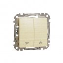 Sedna Design & Elements. Roller Blind Push-Button 10A. professional. wood birch