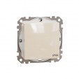 Sedna Design & Elements. 1-way switch 10AX. professional. beige
