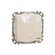 Sedna Design & Elements. 2-Pole switch 10AX. professional. beige