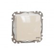 Sedna Design & Elements. 2-way switch 10AX. professional. beige