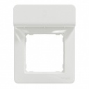 Sedna Design & Elements. Frame support for mobile 1 gang. professional. white