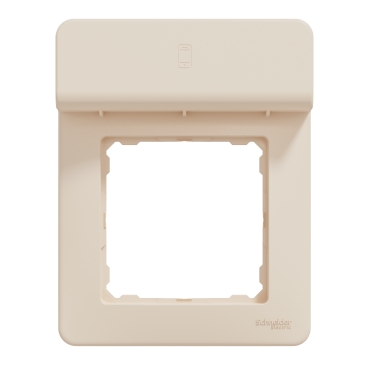 Sedna Design & Elements. Frame support for mobile 1 gang. professional. beige