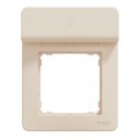 Sedna Design & Elements. Frame support for mobile 1 gang. professional. beige