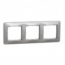 Sedna Design & Elements. Frame 3 gang. professional. aluminium