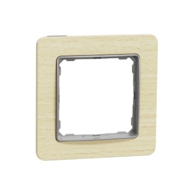 Sedna Design & Elements. Frame 1 gang. professional. wood birch